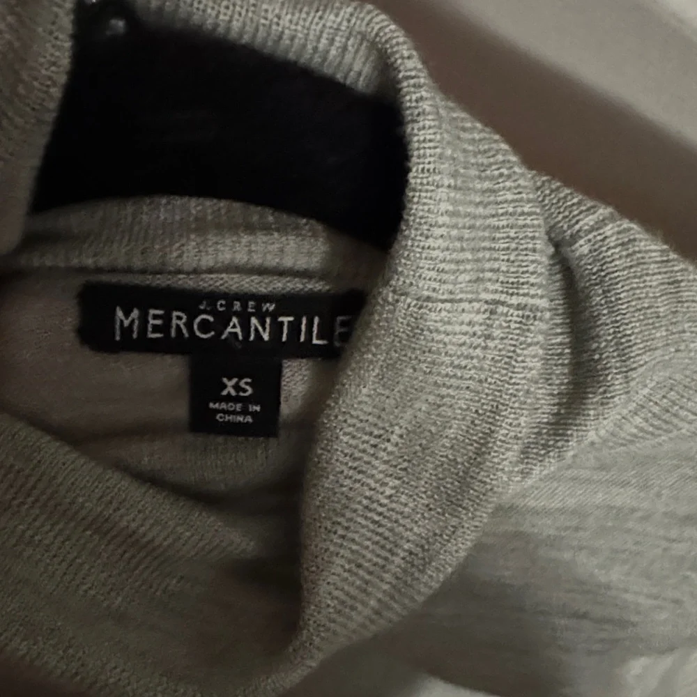 J. Crew Merino Wool Blend Mockneck Sweater